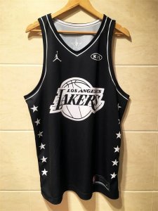 Kobe Bryant 2018 KIA All Star Game LA Lakers Noir Maillot