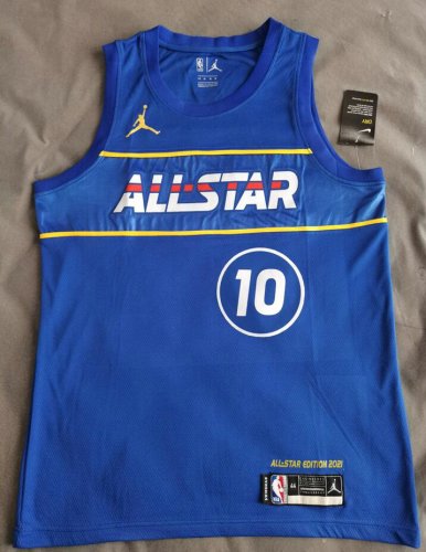 Maillot 10 Conley 2021 All star game Bleu Homme