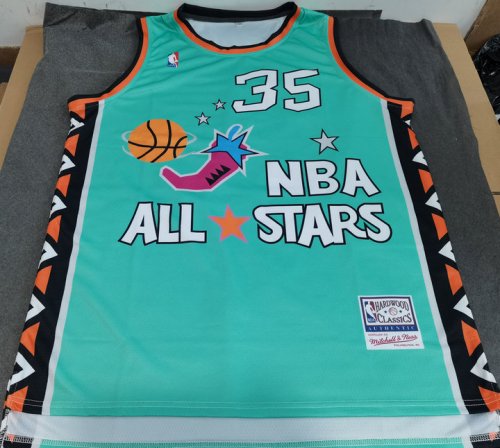 Maillot 35 Hill 1996 all star game Homme