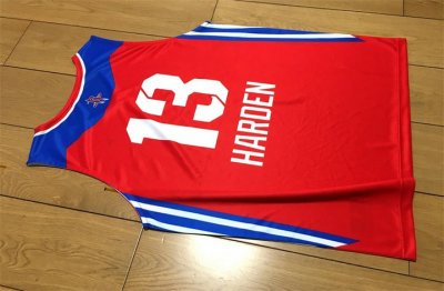 James Harden 13 2013 NBA West All-star Maillot Houston Rockets