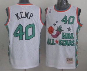 Maillot Kemp 1996 all star game Blanc Homme