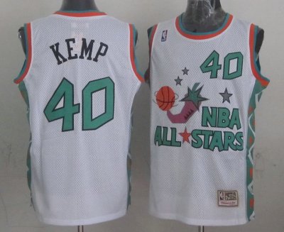 Maillot Kemp 1996 all star game Blanc Homme