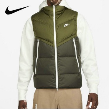 doudoune sans manche nike bleu marine - veste sans manche nike rouge