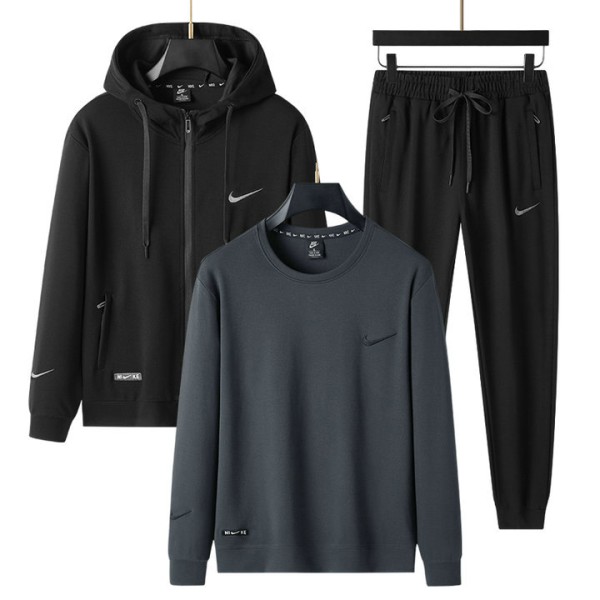 jogging nike running homme - survetement nike coton noir