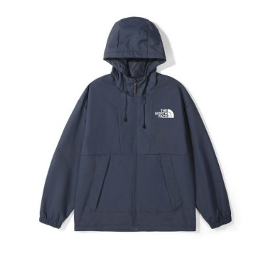 veste the north face coupe vent - coupe vent the north face blanc et noir