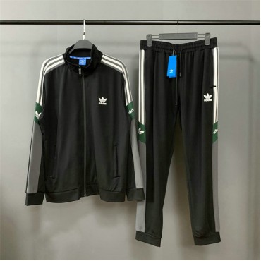 survêtement adidas vert homme - survet gris adidas